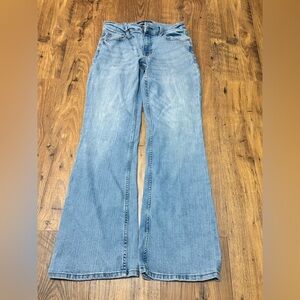 Aeropostale Sky Blue Wide Leg Jeans